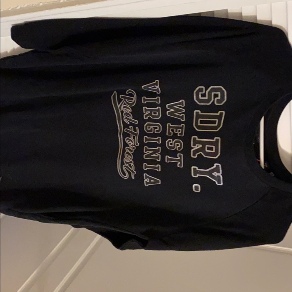Authentic Superdry long sleeve sweatshirt dress